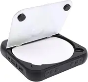 Portable CD Player with Wired Headphones for CD-R, CD-RW, MP3, WMA, USB Rechargeable, 2000mAh, Bluetooth 5.3, CD Music Player (Black)