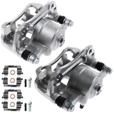 2x Front LH & RH Brake Calipers for Chevrolet Cobalt Pontiac G5 Saturn Ion 2.2L (for: Chevrolet)