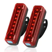 Ovetour USB Rechargeable Bike Tail Light 2 Pack,1200mAh Runtime 50 Hours,Ultr...