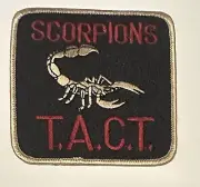 SWAT-TACT UNIT - Police Patch SCORPION 3 1/2” (22G)