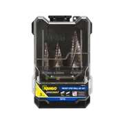 Kango HYPERTORQUE™ 3-Piece Step Drill Bit Set