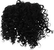 ARTSEWPLY Replaceable Curly Wig for Women Premium Synthetic Hair Volume Wiglet with Clip in Design Stylish Gradient Color Curly Hair Extensions for Parties Weddings and Everyday Use