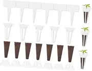 PHENOFICE Planter Kit 35 Piece Set for Garden Domes Grow Supplies Including Pots Baskets Insulation Lids