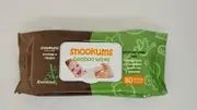 Snookums Bamboo Baby Wipes (Carton of12 Packs x 80 Wipes)