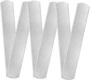 Abaodam 6pcs Weighted Strip Fitness Weight Equipment Exercise Steel Plate for Home Gym Gym Equipment