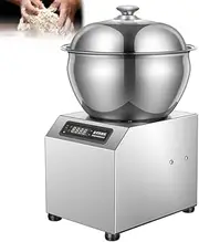 1100W Automatic Dough Mixer, Commercial Electric Kitchen Dough Kneading Mixer Machine with 30 Minutes Timer, Processing Speed: 1400rpm/min, for Commercial And Family Use