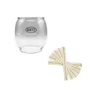 Light of Mine - Dietz #2500 Jupiter & #90 D-Lite Replacement Kit w/ Globe & Wick