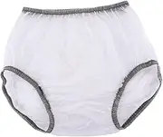 Incontinence Cover Adults Cloth Diaper Waterproof Reusable Wear Resistant Soft Diaper for Senior People Old People Men, XS