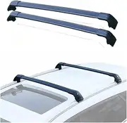 2Pcs Roof Bars Compatible for Benz GLC SUV X254 2022 2023 2024 Aluminum Alloy Side Bars Cross Rails Roof Rack Luggage(Style B)
