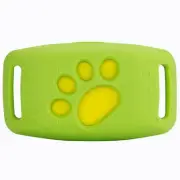 Green Real-Time Pet GPS Tracker Locator - Magnetic Charging, Multi-Mode Position