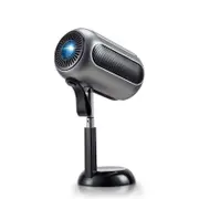 Mini Projector with WiFi 6 and Bluetooth 240 ANSI Portable Projector 4K 1080P Support 90��Adjustable Hidden Lifting Stand