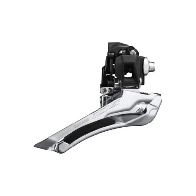 Shimano105 FD-R7100 Braze-On Double Road Bike Front Derailleur 2x12-Speed Silver