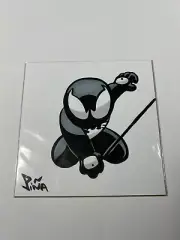 Jeff Pina Original Art Spider-Man Marvel 5x5 Sketch Possibly 1/1