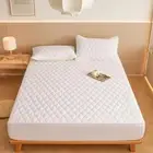 Waterproof Matress Protector Solid Color Mattress Pad Mattress Cover Hotel