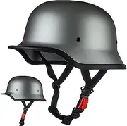 Half-Jet Motorcycle Helmets for Men Semi-Open Helmets Urban Jet Helmets Motorcycle and Scooter Helmets ECE Approved Half-Jet Helmets for Adults