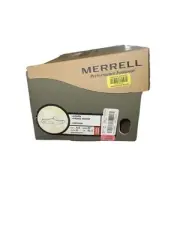 Merrell Performance Footwear Men's Walnut Hiking Shoes Vibram Soles Size 10.5