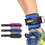 Double D Ring Ankle Cuffs For Cable Machines Leg Exercises & Gym Workouts