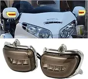 Front Side Turn Signal Lights Compatible With Hondas Goldwing GL1800 2001 2002 2003 2004 2005 2006 2007 2008 2009 2010 20112012 2013 2014