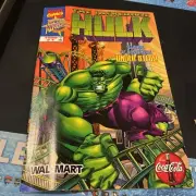 Vintage Marvel comics Walmart Coca Cola 1999 #1 "The Incredible Hulk"