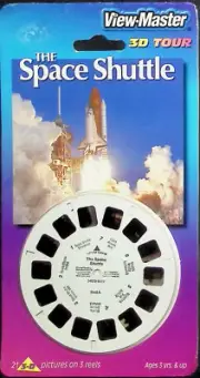 The Space Shuttle NASA 3d View-Master 3 Reel Packet SEALED