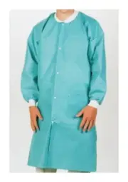 NEW Fisher Scientific 17-100-821A Teal SMS Lab Coats XXL 2XL 10/PK 10 PACK