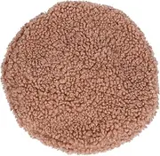 [BESTYASH] Chic Plush Thermal Beret for Women/Autumn Hat Breathable and Sunshade Khaki