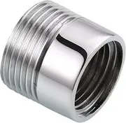 Tecmolog Brass Garden Hose Adapter G1/2 Female to 3/4 Male Connector for Washing Machine and Portable Washer, SBA042