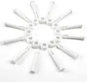 KATELUO Pack of 12 Frame Pool Joint Pins/Sealer, Joint Pins Pool, Replacement Parts for Intex Frame Pool, Suitable for Most Frame Swimming Pools, Rectangular/Round Swimming Pool (5.5 cm/2.17 inches)