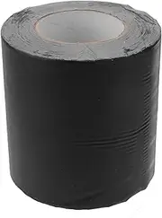 X AUTOHAUX 1 Roll Universal Underbelly Tape Waterproof 49.21ftx5.91" Flex Belly Tape for RV Mobile Home, Camper Travel Trailer, Tear Repair Patch Black