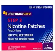 Pharmacy Care 7mg Nicotine Patches (Pack of 7)