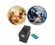 Earth and Moon Projection Lamp Projector Background Atmosphere LED Projector Lamp