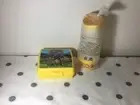 Tupperware Madagascar Sandwich Keeper and sports Bottle Set