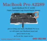 Apple MacBook Pro 13" A2289 2020 Faulty Damaged Logic Board Repair Service
