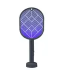Electric Bug Insect Mosquito Killer Zapper Racket Fly Swatter Lamp Lights 2 in 1