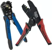 Klein Tools 80013 Wiring Tool Kit with Automatic Wire Stripper and Ratcheting In