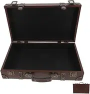 Luxshiny Vintage Suitcase Storage Box with Handle for Clothing Store Display Multi-functional Retro Style Luggage for Travel and Decor Spacious Trunk with