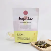 在飛比找momo購物網優惠-【hapidae】經典特色洋甘菊綠茶3g茶包x15入(複方;