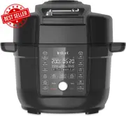 Pot Duo Crisp 13-in-1 Air Fryer Pressure Cooker Combo 6.5L Black