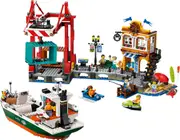 LEGO City 60422 Seaside Harbor with Cargo Ship