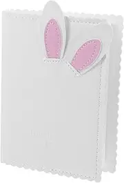 ERINGOGO Cute Rabbit Mini Photo Album Multi-functional Soft Photo Book Ideal for Travel Memory Keeping