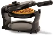 Belgian Waffle Maker Machine Electric Non-Stick Double Waring Breakfast Kitchen