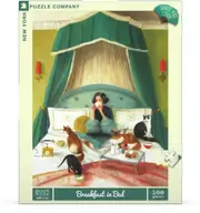 New York Puzzle Company - Breakfast in Bed Puzzle 500pc