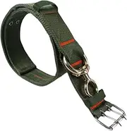 Leefasy Cow Collar Cow Neck Strap Calf Collar with Metal Buckle Portable Cattle Collar for Cattle, Livestock, Farm Animals, 100cm