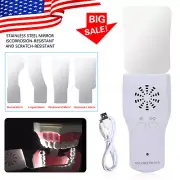 US Dental Occlusal Mirror Fog Free LED Intra Oral Photo System Mirror Reflector