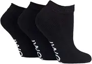 IOMI Footnurse | SockShop | Low-cut Diabetic Trainer Socks | 3 pair | Non-Elastic, Cushioned, Smooth Toe Seam, Extra Wide Fit for Comfort