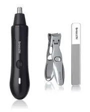 Brocchi For Men Men's Nail Clipper File & Nose Trimmer Set