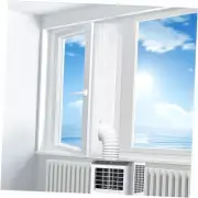 Portable Air Conditioner Window Seal Kit, 400CM (157'') AC Casement , Hot Air