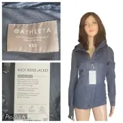 NEW ATHLETA Rock Ridge Primaloft Jacket SIZE XXS ASTRONOMY GREY Hiking CYA NEW