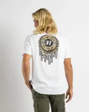 [The Mad Hueys] The Mad Hueys Men's Hueys Cold One T-Shirt in White Size Large L White