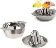 Stainless Steel Lemon Squeezer, Manual Lemon Squeezer Juicer Handheld Press